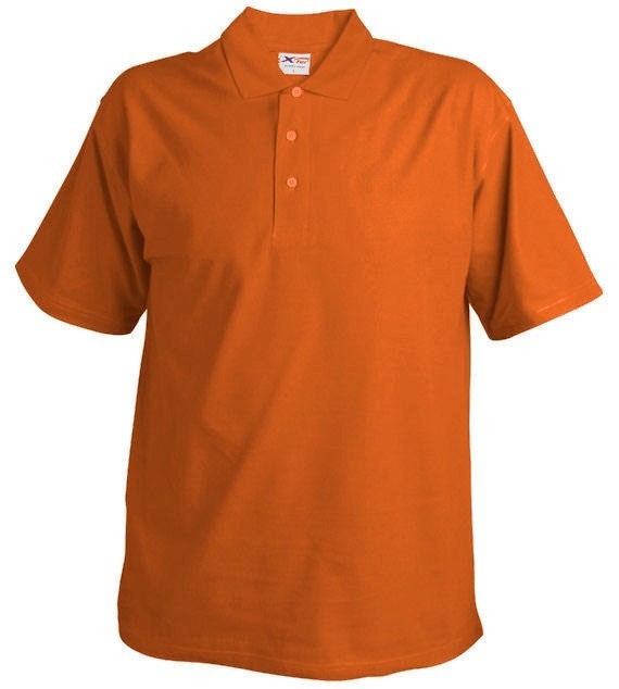 Pánská pique polokošile Xfer 175 - oranžová, S