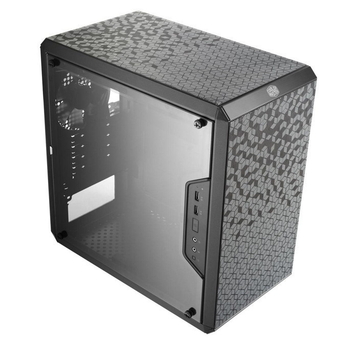 Cooler Master case MasterBox Q300L, micro-ATX, mini-ITX, Mini Tower, USB 3.0, čierna, bez zdroja