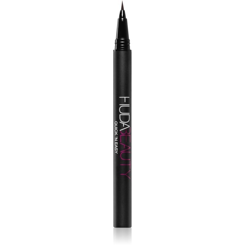 Huda Beauty Quick 'N Easy Precision Liquid Liner tekuté linky na oči odtieň Very Brown 1 ml