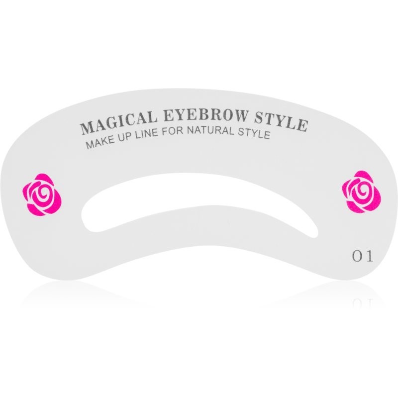 Lash Brow Eyebrow Stencil šablóna na obočie 24 ks