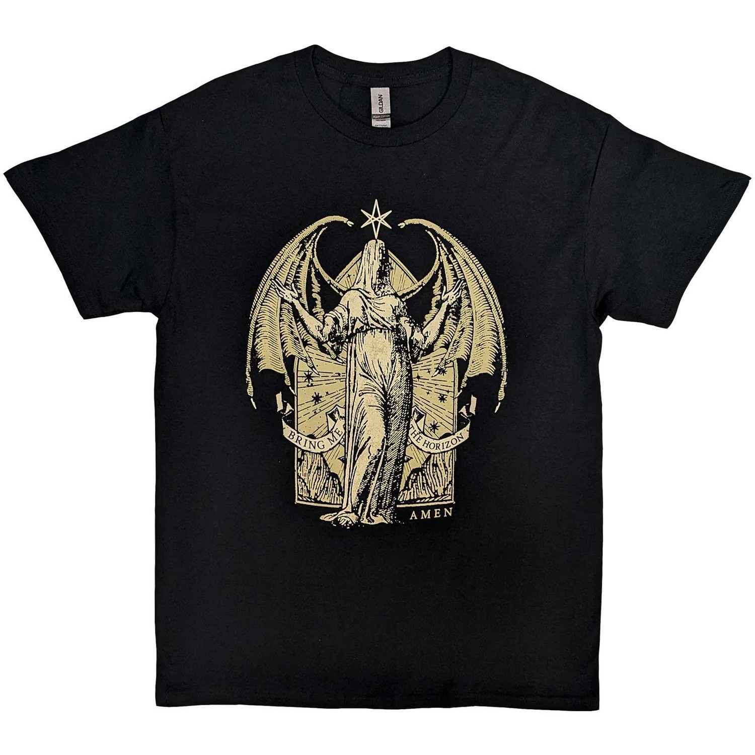 Bring me the horizon tričko Angel Amen Čierna S