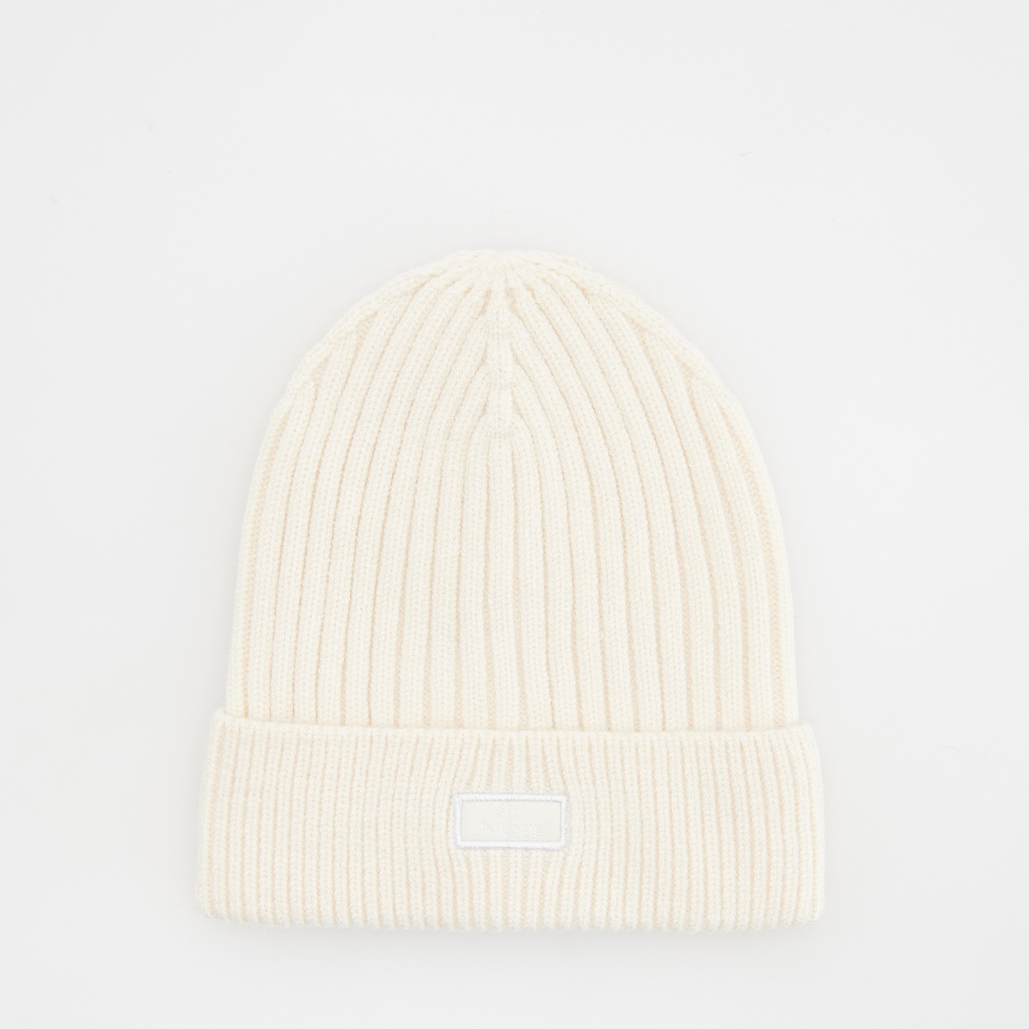 Reserved - Čiapka beanie s aplikáciou - Ružová
