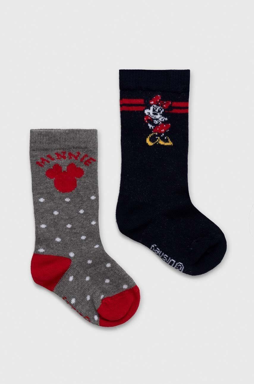 Ponožky pre bábätká zippy 2-pak tmavomodrá farba