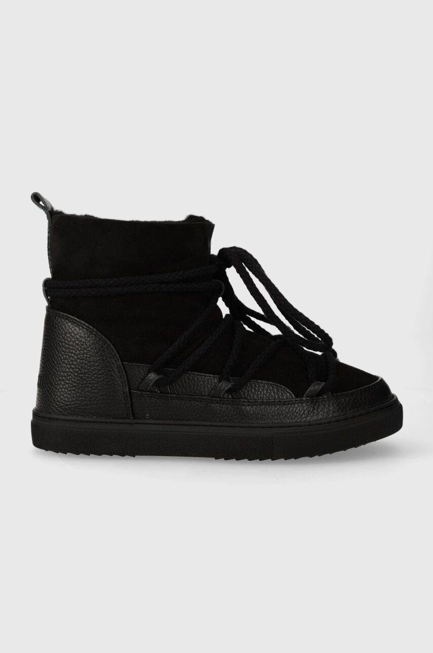 Semišové snehule Inuikii Classic čierna farba, 55102-001