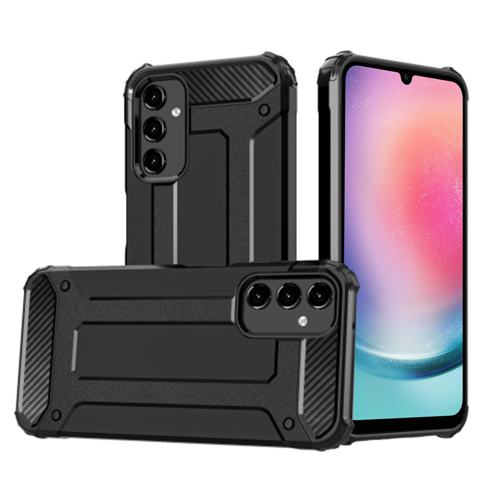 Techsuit Samsung Galaxy A24 4G  Puzdro Hybrid Armor  KP28051 čierna