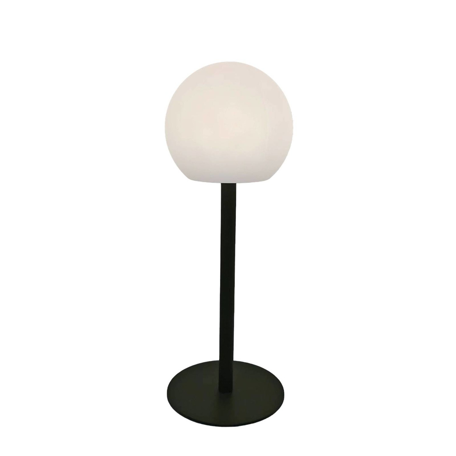 Lindby Eleia vonkajšia stolová LED lampa, batéria