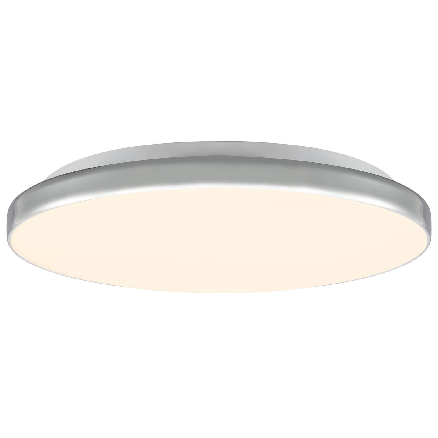Lindby Comora stropné LED svetlo chróm.IP44 3 000K