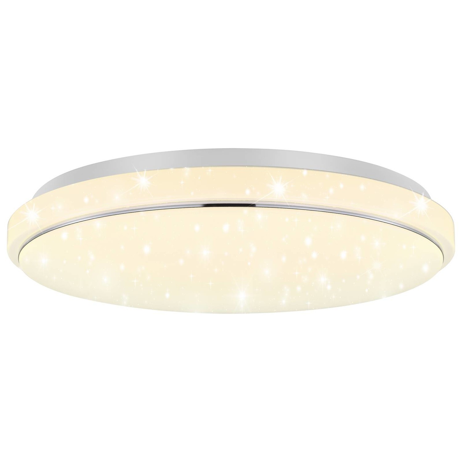 Lindby Glamo strop. LED svetlo IP44 s hv. efektom