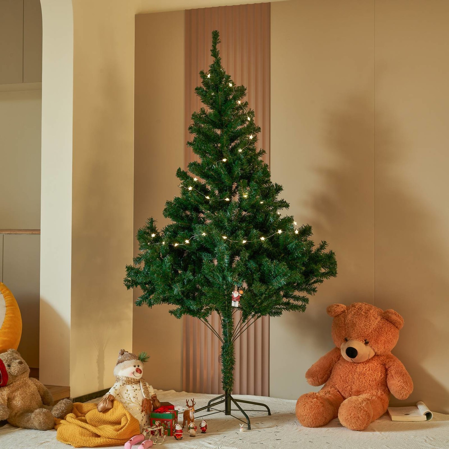 Lindby Motje svetelná LED reťaz, hviezdy