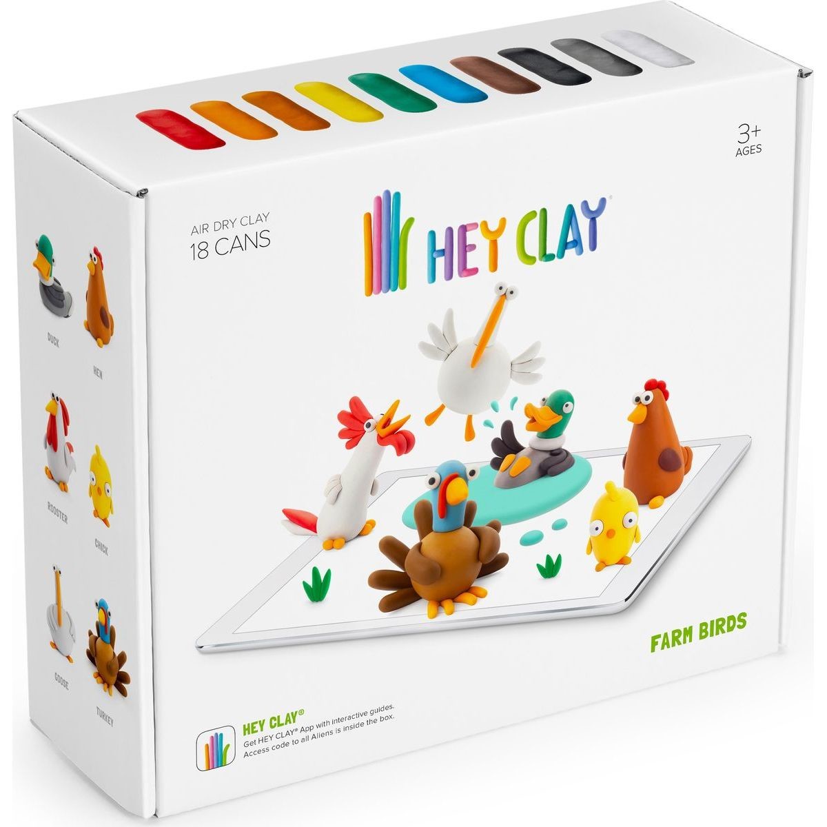 Hey Clay Vtáky z farmy