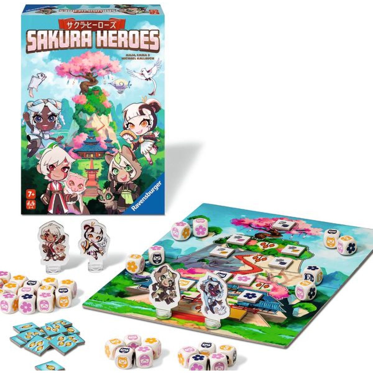 Ravensburger Hra Sakura Heroes Ravensburger