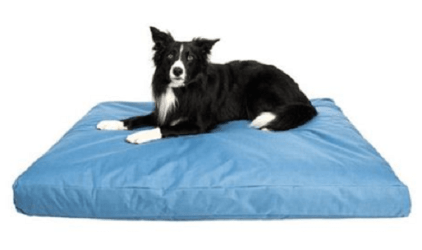 Matrac Buffy nylon džínová so zipsom, pre stredné a veľké plemená psov 90x60x10cm
