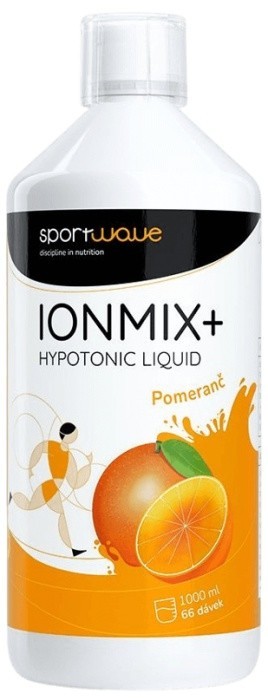 Sportwave ionmix+ 1000 ml - pomaranč