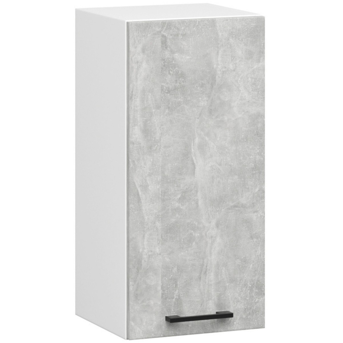 Kuchyňská závěsná skříňka Olivie W 30 cm bílá/beton