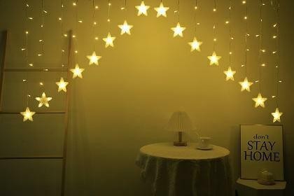 Vánoční světelný LED řetěz Girlanda III 275 cm teplá bílá