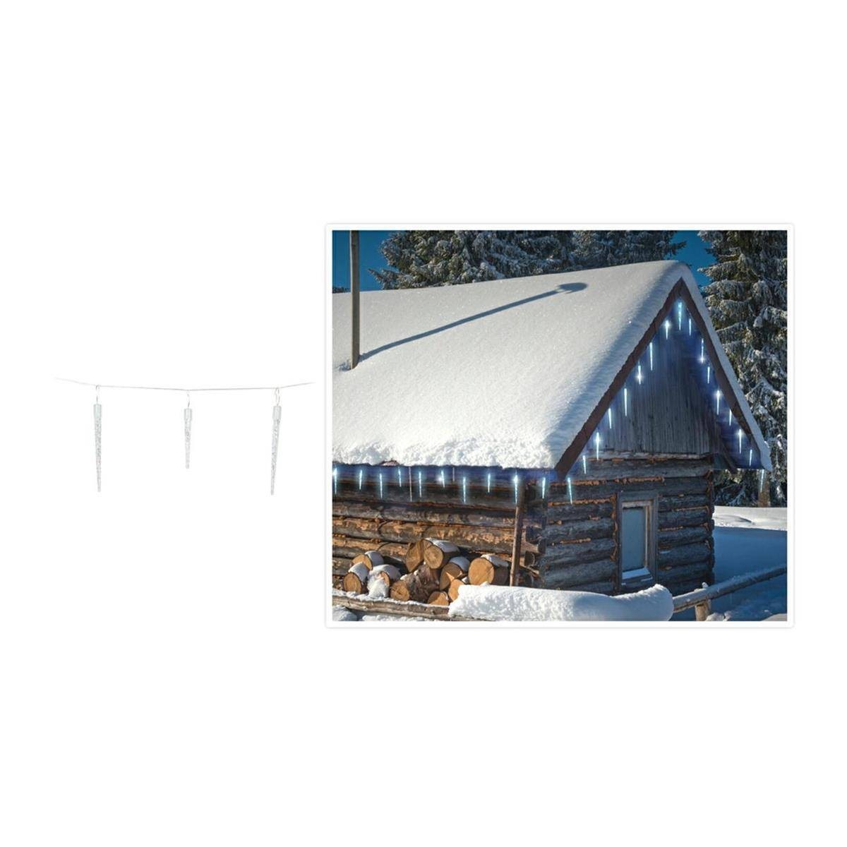 Vánoční světelný LED řetěz Icicle II 690 cm studená bílá