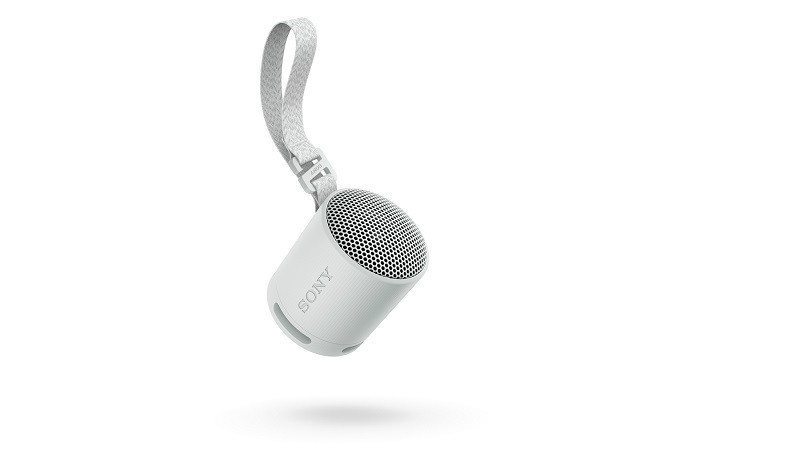 SONY SRS-XB100 Ľahký a kompaktný bezdrôtový reproduktor, sivý