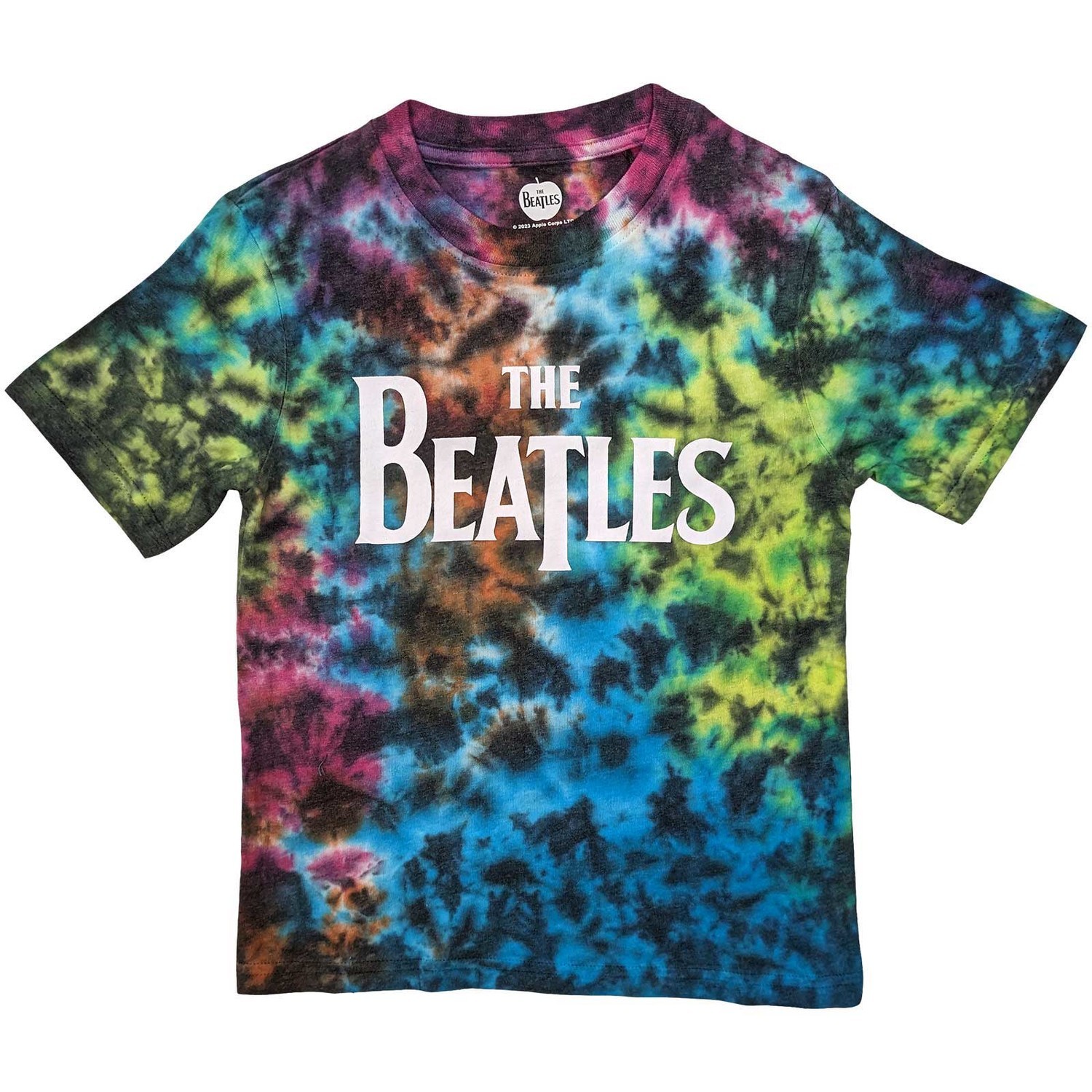 The Beatles tričko Drop T Logo Šedá 1 - 2 roky