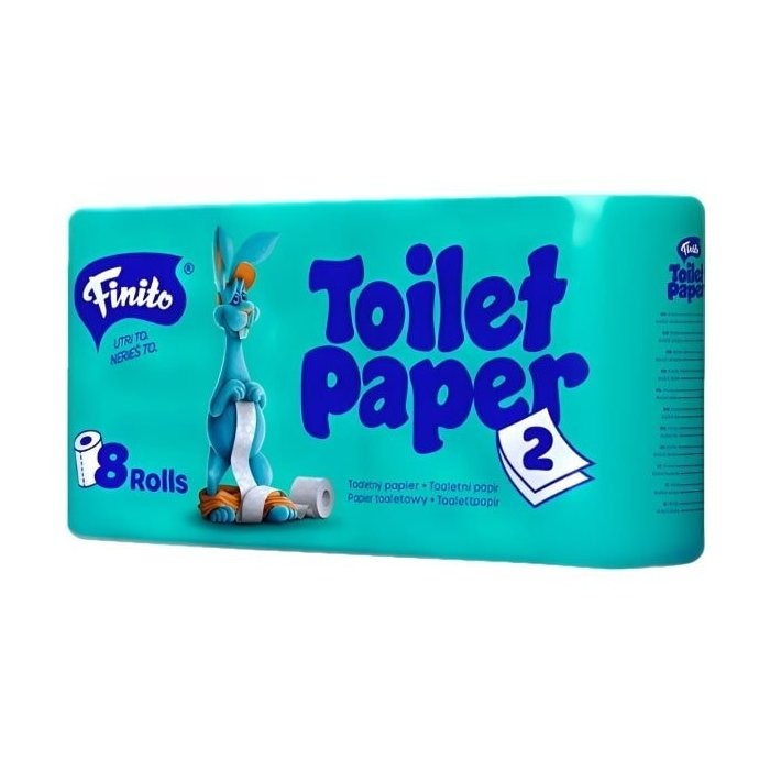 Finito toaletný papier 2 vrst.8 ks