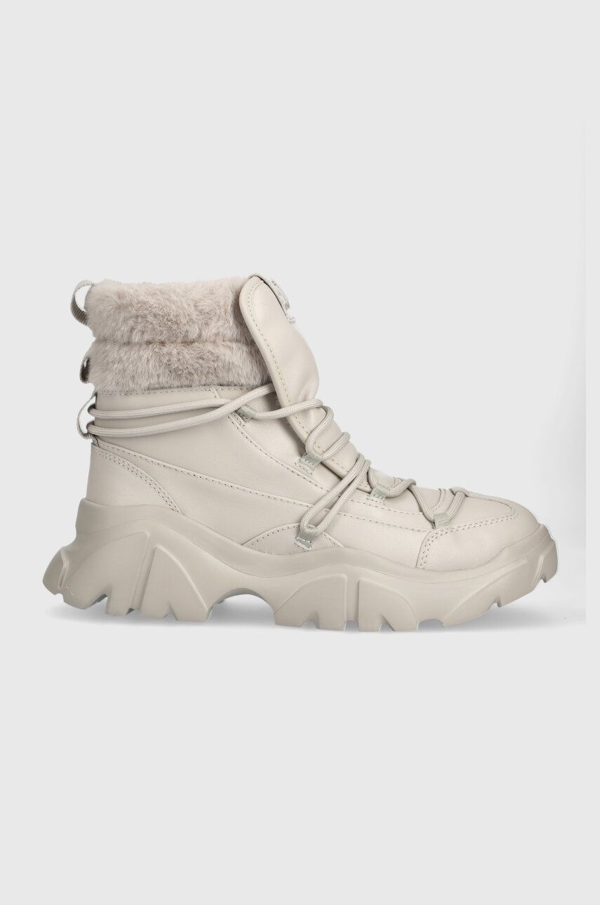 Členková obuv EA7 Emporio Armani béžová farba, X8M001 XK229 S869