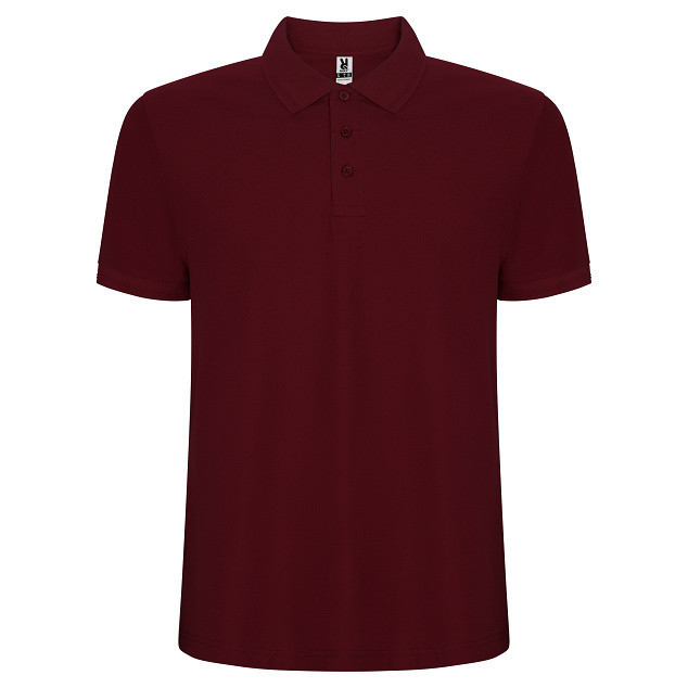 Pánske polo tričko Roly Pegaso Premium - tmavočervené, S