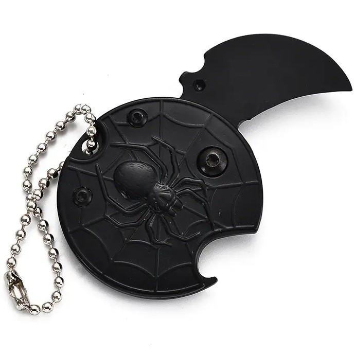 Outdoorový skladací nôž Spinne-Čierna