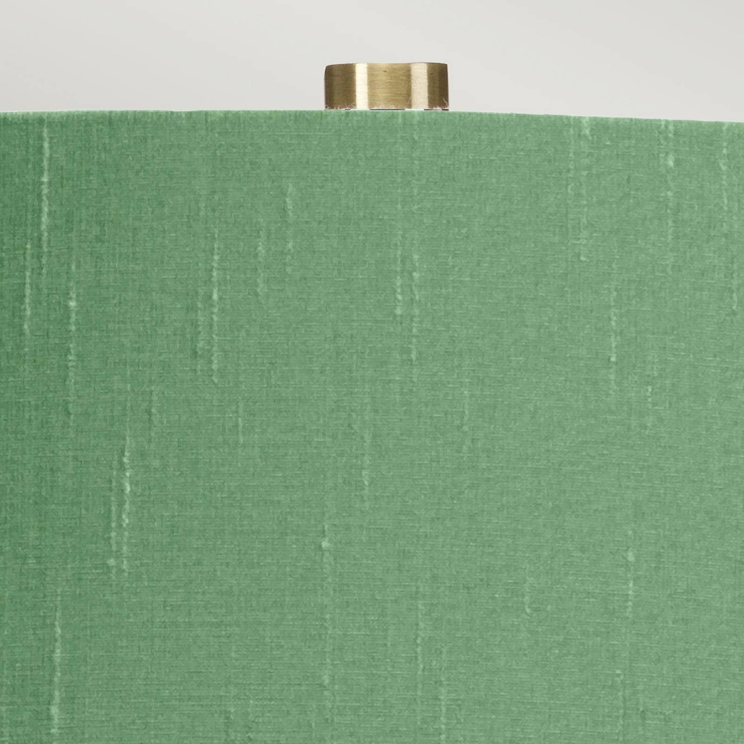 Stolová lampa Isla textil starožitná mosadz/zelená