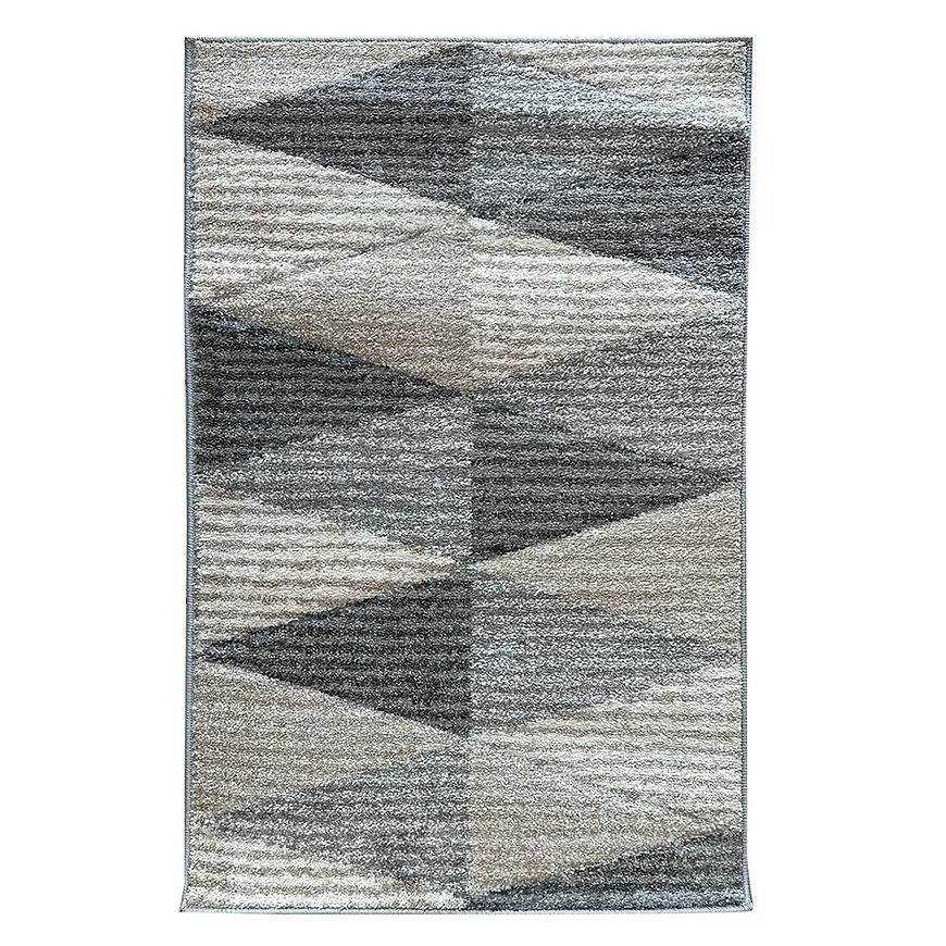 Koberec Dixie Carved 1,6/2,35 50003 YC9 X sivý