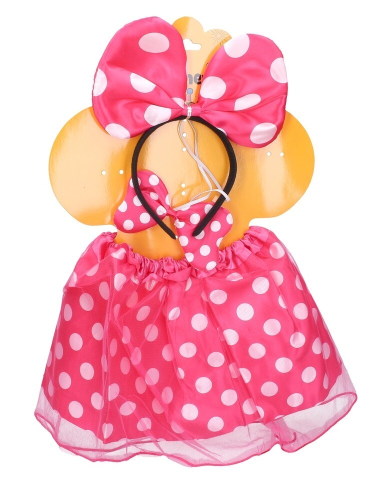 Karnevalová sada Myška - červená