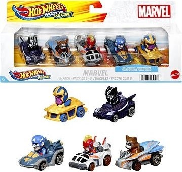 Hot Wheels Racerverse Marvel 5 ks