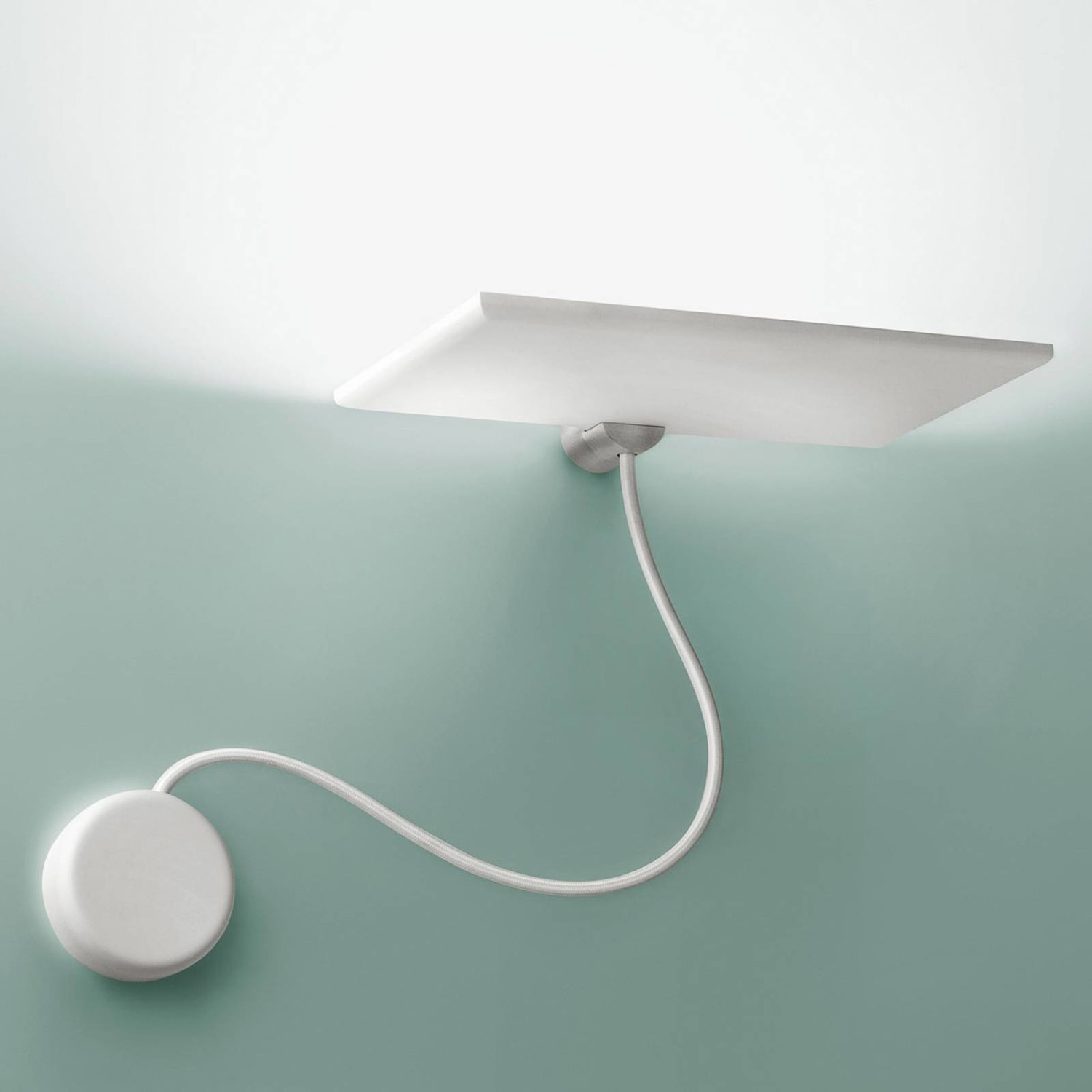 ICONE GiuUp nástenné LED svetlo, 40W, biela