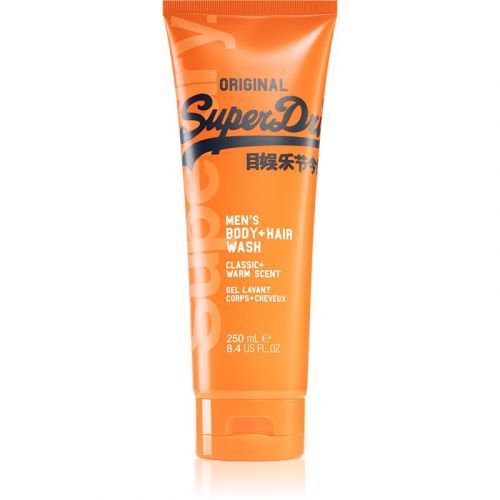 Superdry Original sprchový gél na telo a vlasy pre mužov 250 ml