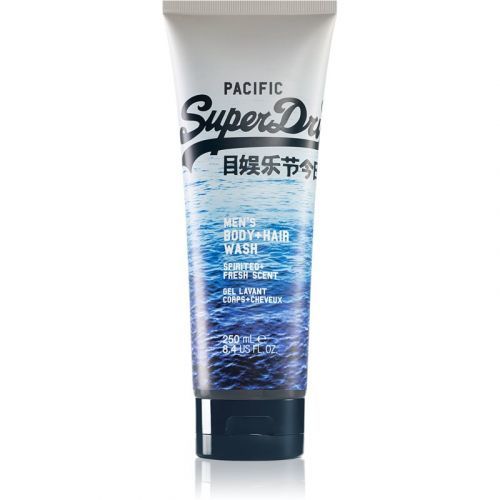 Superdry Pacific sprchový gél na telo a vlasy pre mužov 250 ml