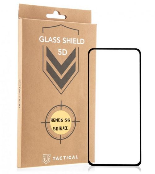 Tactical Glass Shield 5D sklo pro Oppo Reno5 5G Black