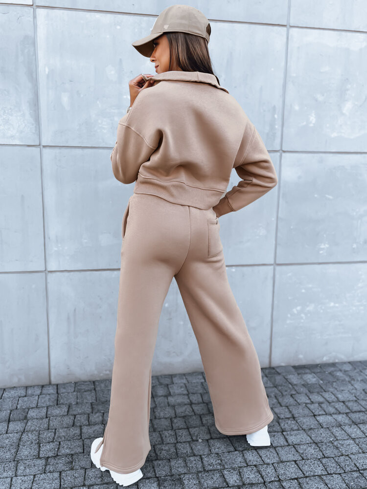 Women's tracksuit MARINO beige Dstreet