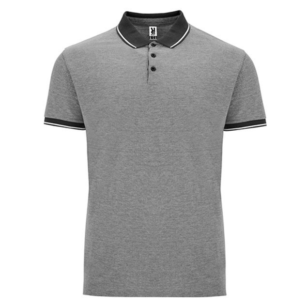 Pánske polo tričko Roly Bowie - tmavosivé, S