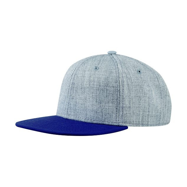 Detská čiapka CoFee Snap Melange- grey-navy
