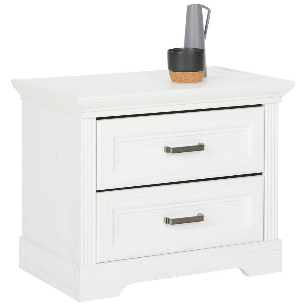 Nočný Stolík Biely,š.65cm