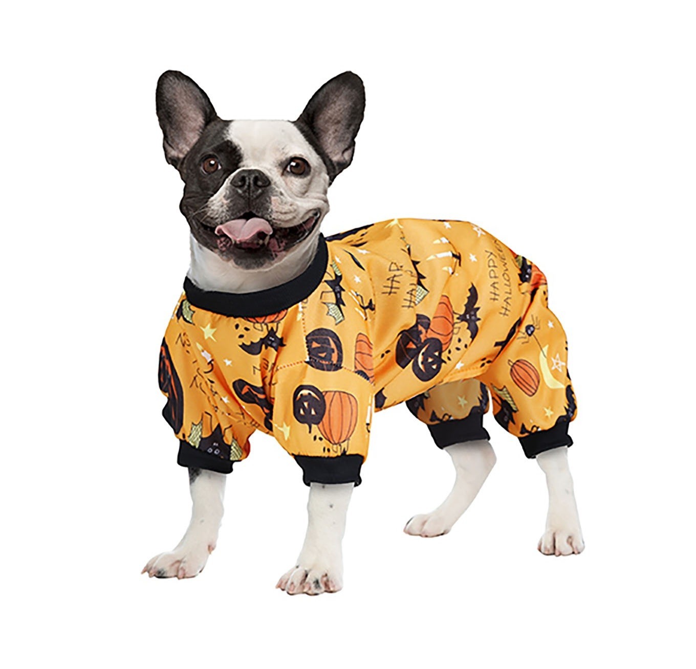Guirca Overal pre psov - Halloween tekvice Kostýmy pre psov: S