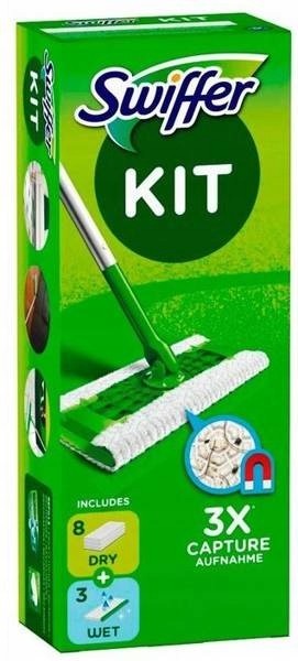 Súprava mopov swiffer 11 set 8 vložky 8 suché 3 mokré