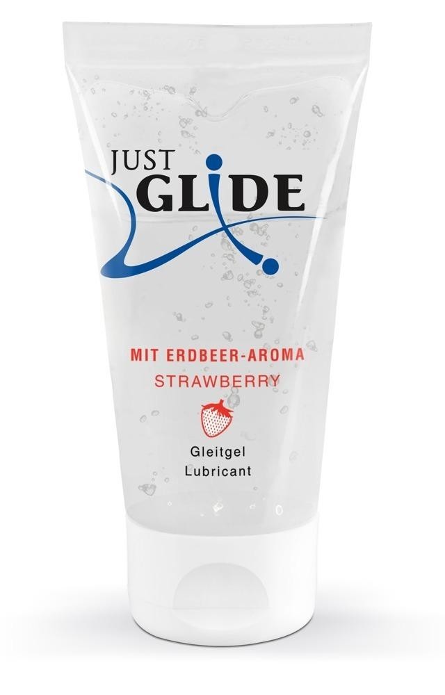 Just Glide Lubrikační gel - jahoda 50 ml