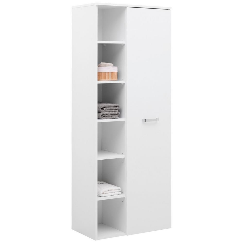 Vysoká Skrinka V Bielej Farbe