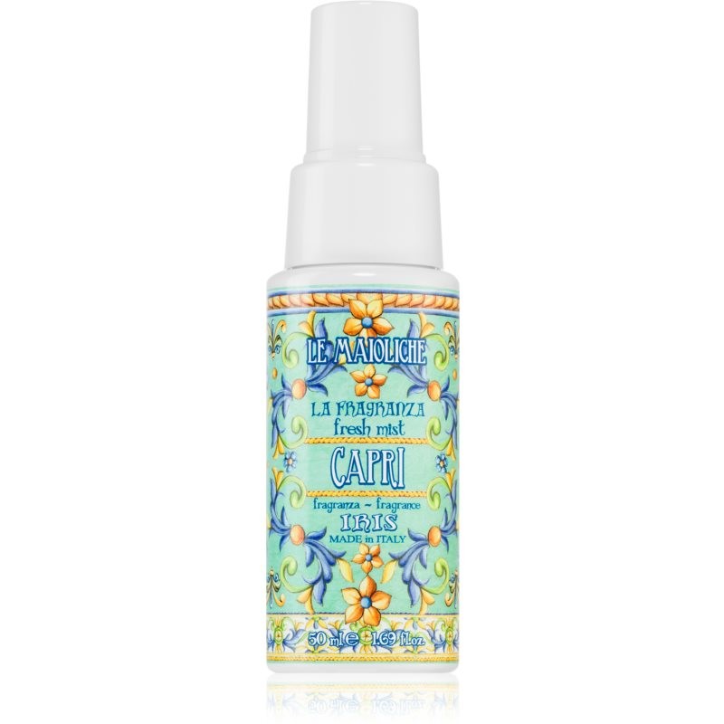 Le Maioliche Capri Iris čistiaci sprej na ruky 50 ml
