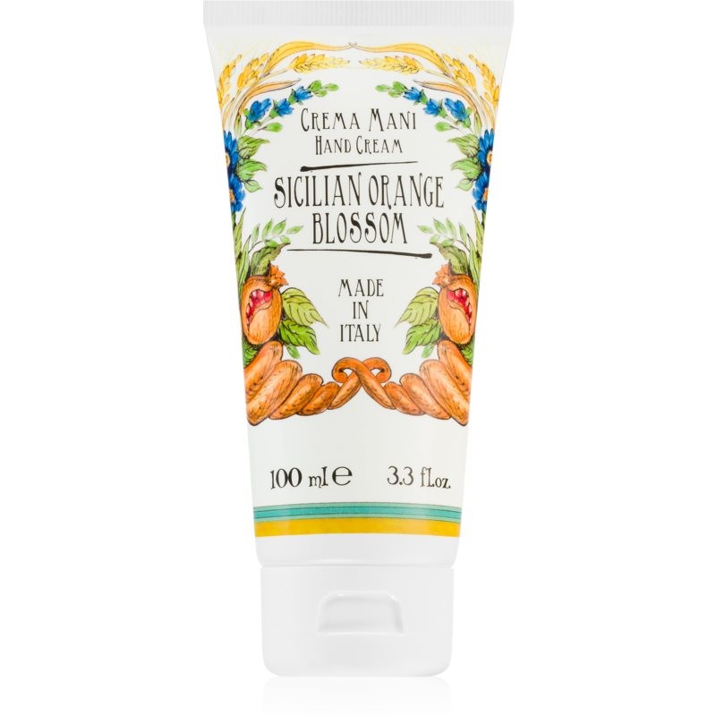 Le Maioliche Sicilian Orange Blossom Line hydratačný krém na ruky 100 ml