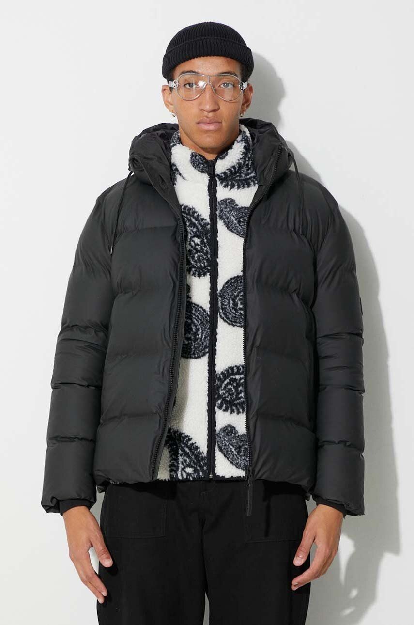 Bunda Rains 15120 Jackets čierna farba, zimná