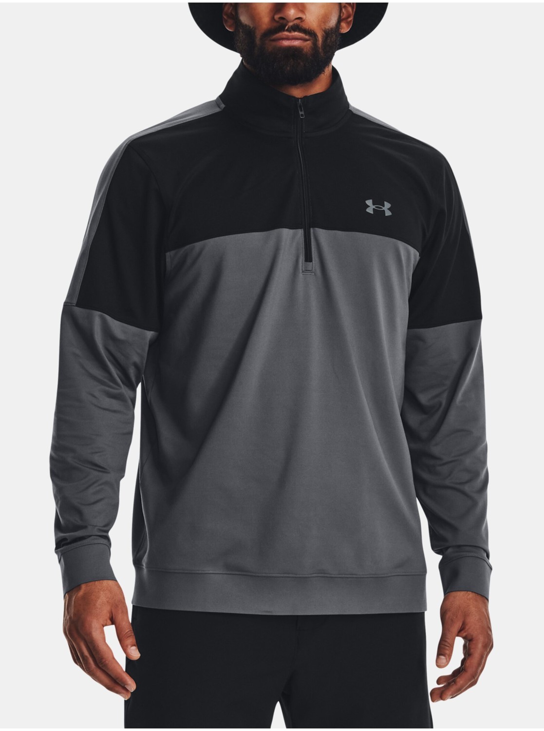 Čierno-šedá pánska mIkina Under Armour UA Storm Midlayer HZ
