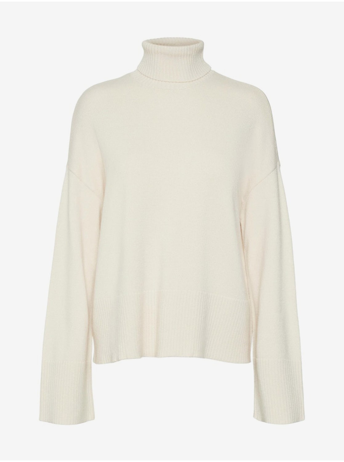 Krémový dámsky rolák AWARE by VERO MODA Gisela