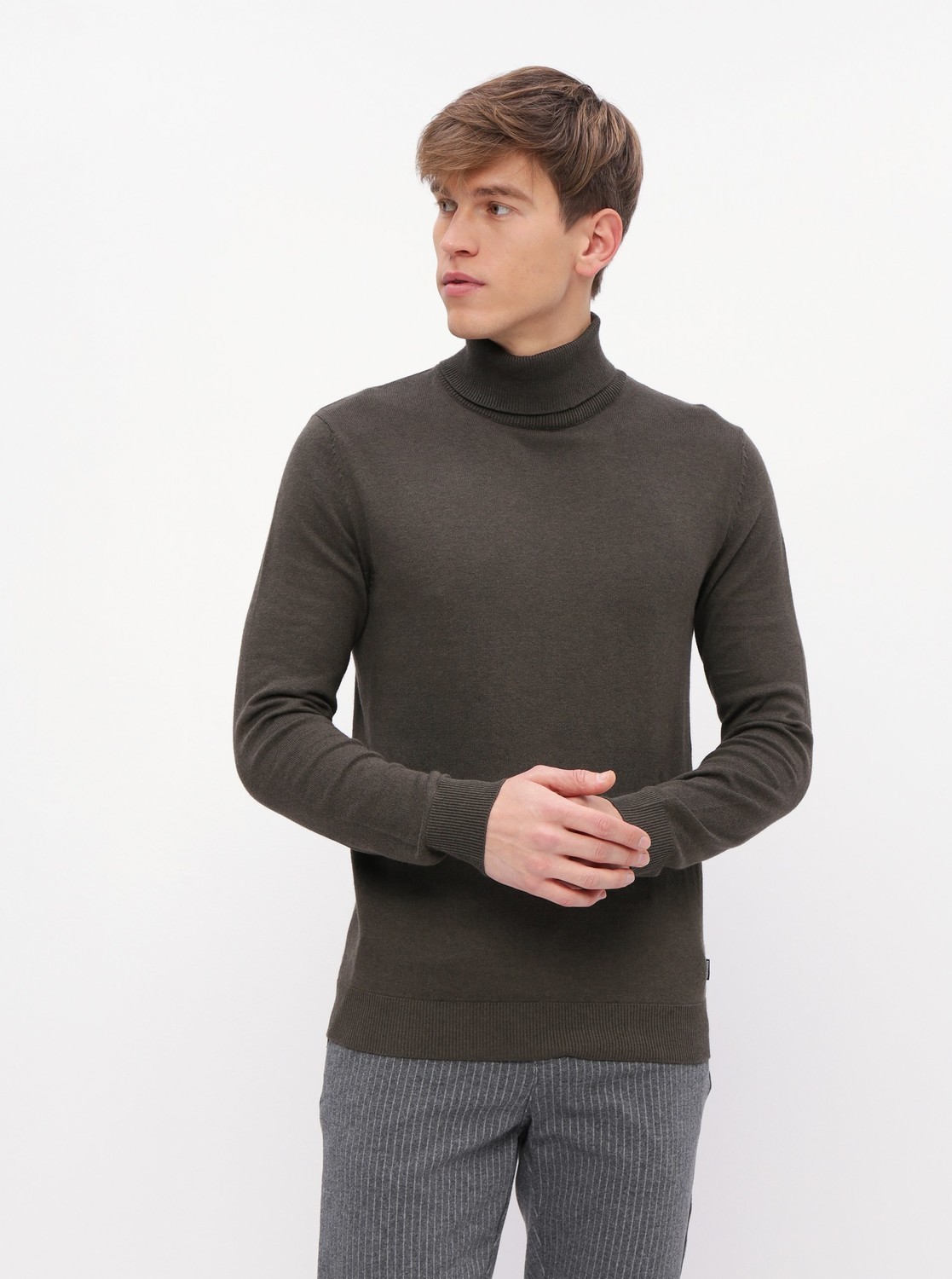 Kaki rolák Jack & Jones Emil