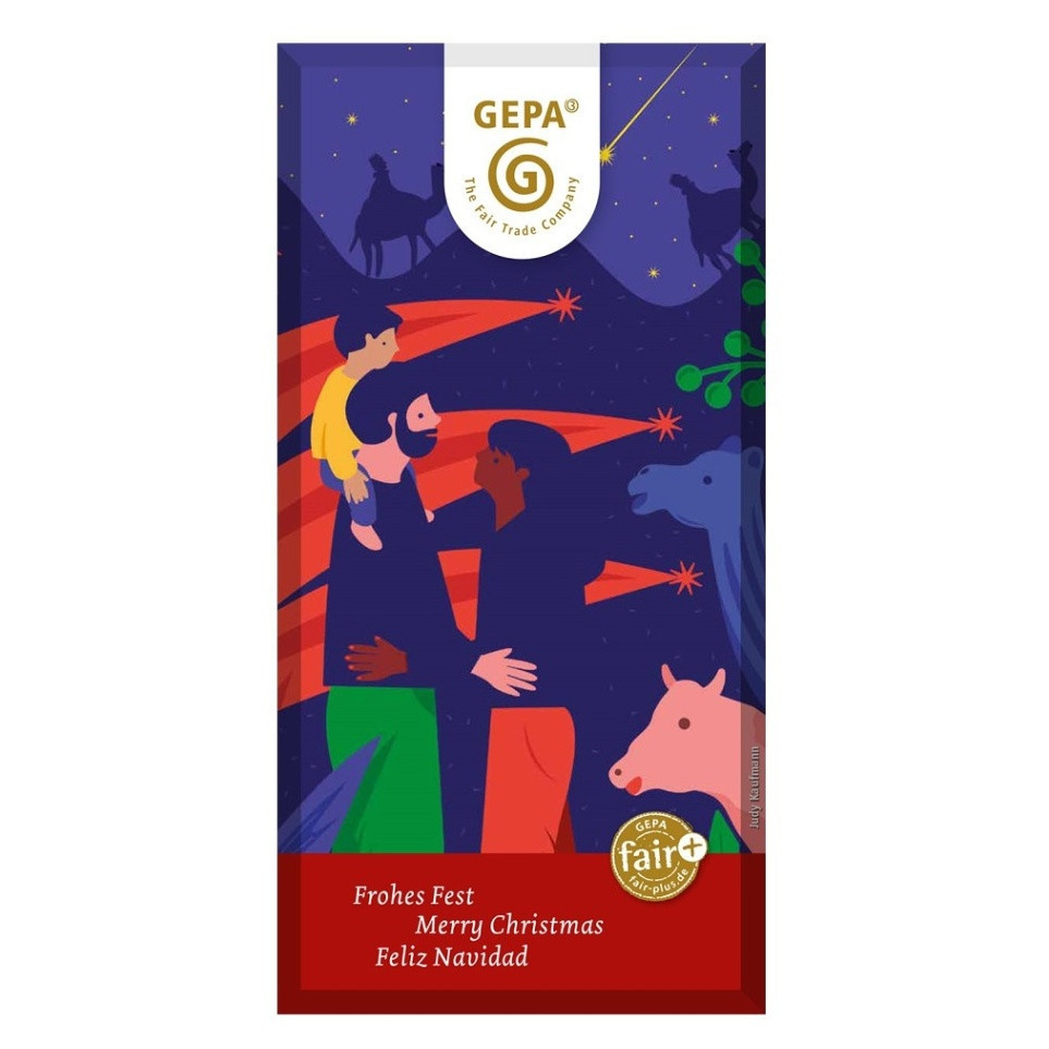 GEPA Vianočná mliečna čokoláda BIO100 g