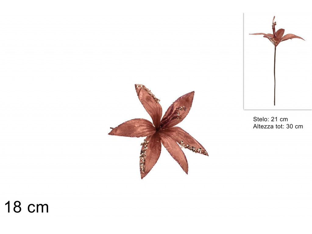 MAKRO - Ruža vianočná zapichovacia 30 cm